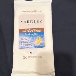Yardley London Disposable Washcloths